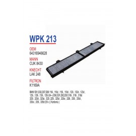 WUNDER OLEN FİLTRESİ BMW E90 - WPK213 (ORJ:64319142115)